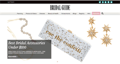 Desktop Screenshot of bridalguide.com