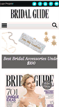 Mobile Screenshot of bridalguide.com
